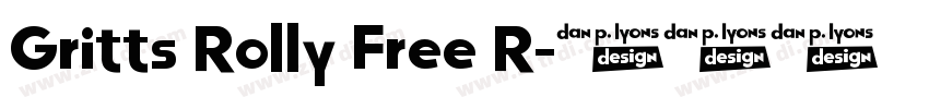 Gritts Rolly Free R字体转换